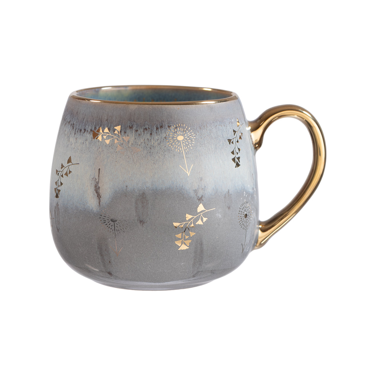 Taza Cerámica Blue Flowers