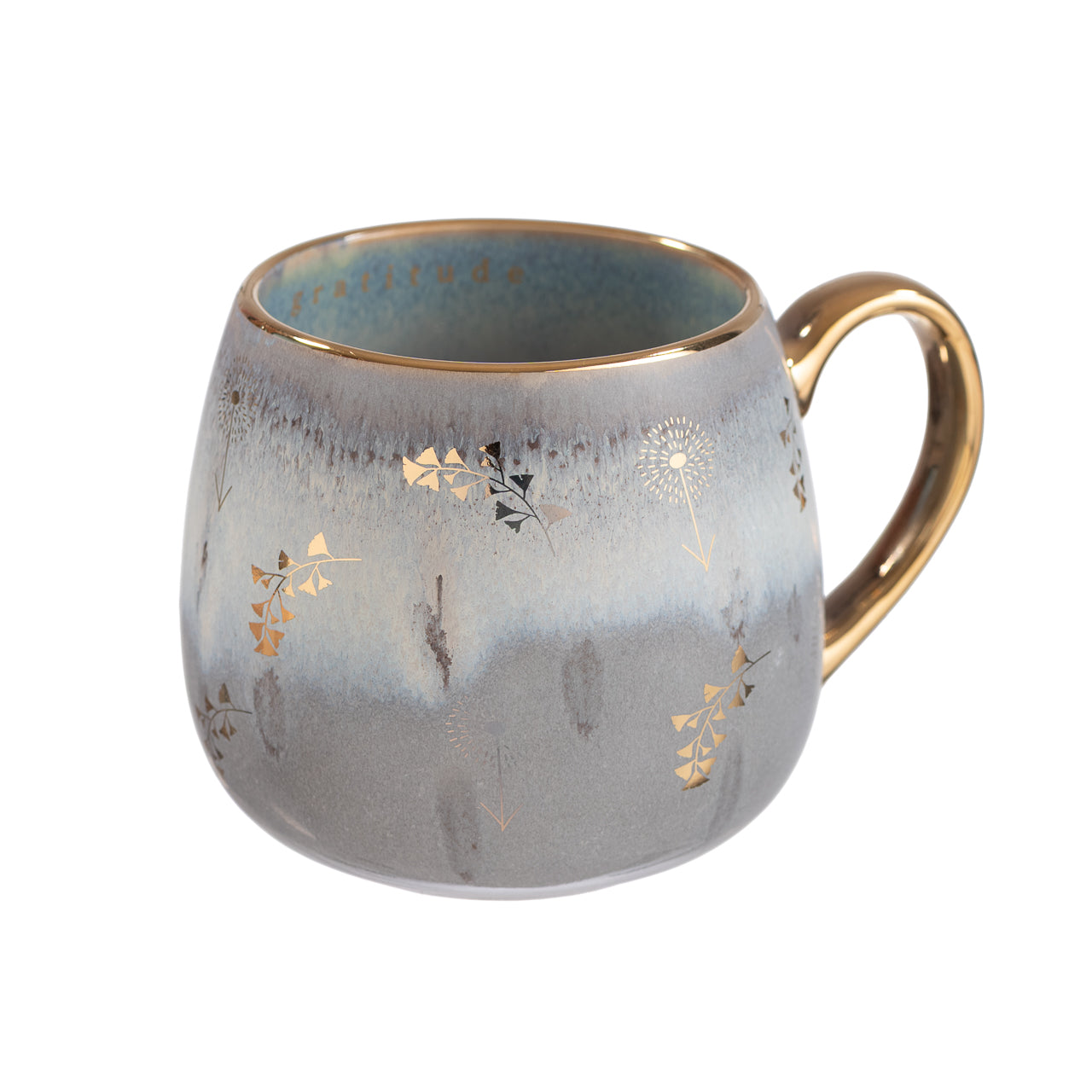 Taza Cerámica Blue Flowers