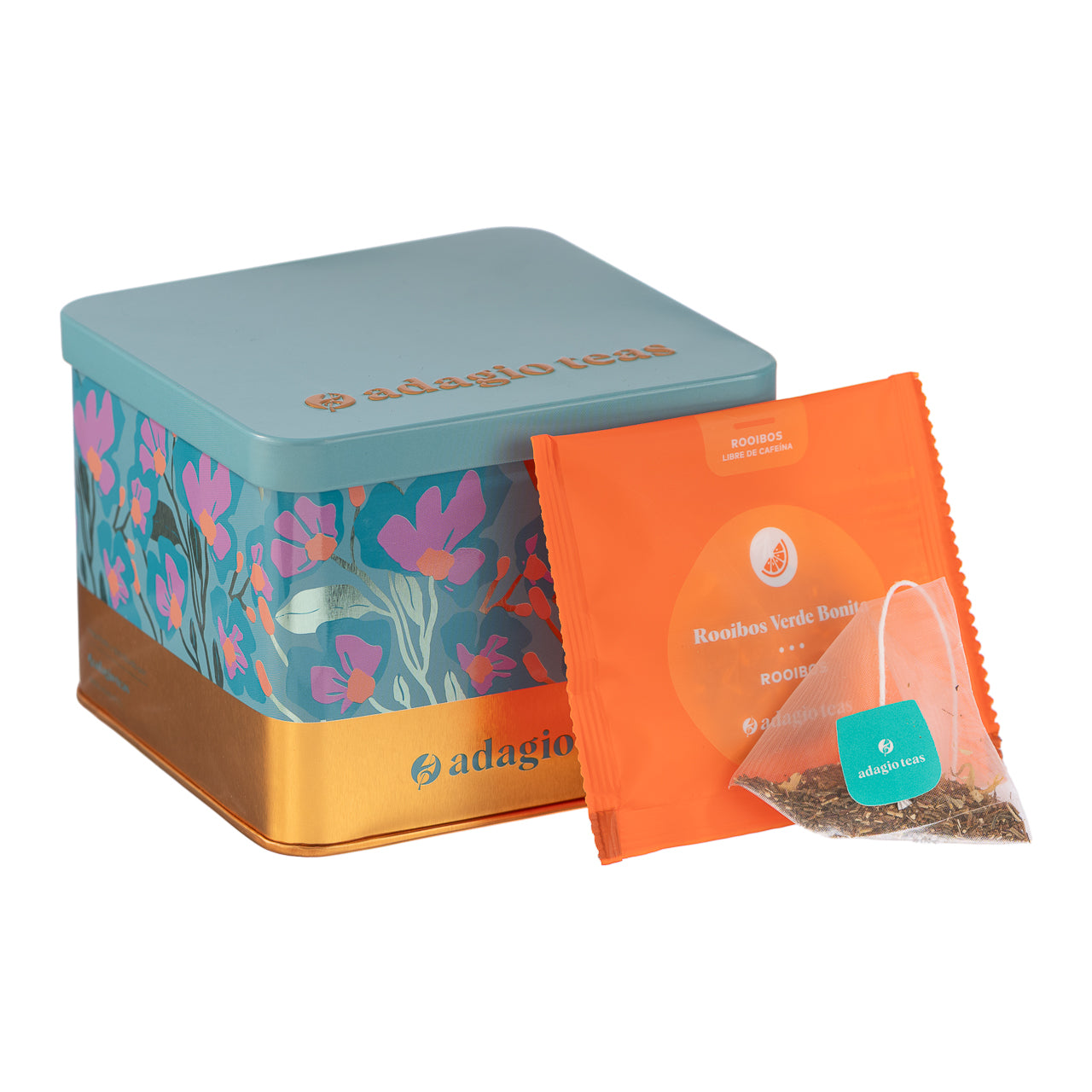 Pack 5 Colores Flores Turquesa