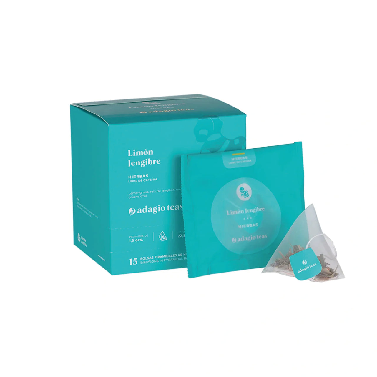 Caja 15 teabags Limón Jengibre