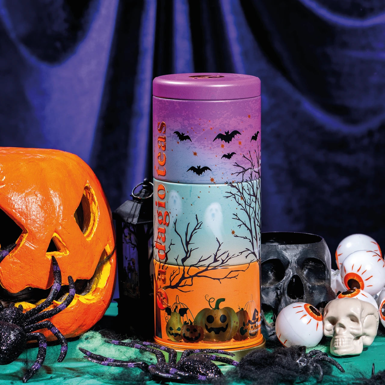 Triple Tin Halloween