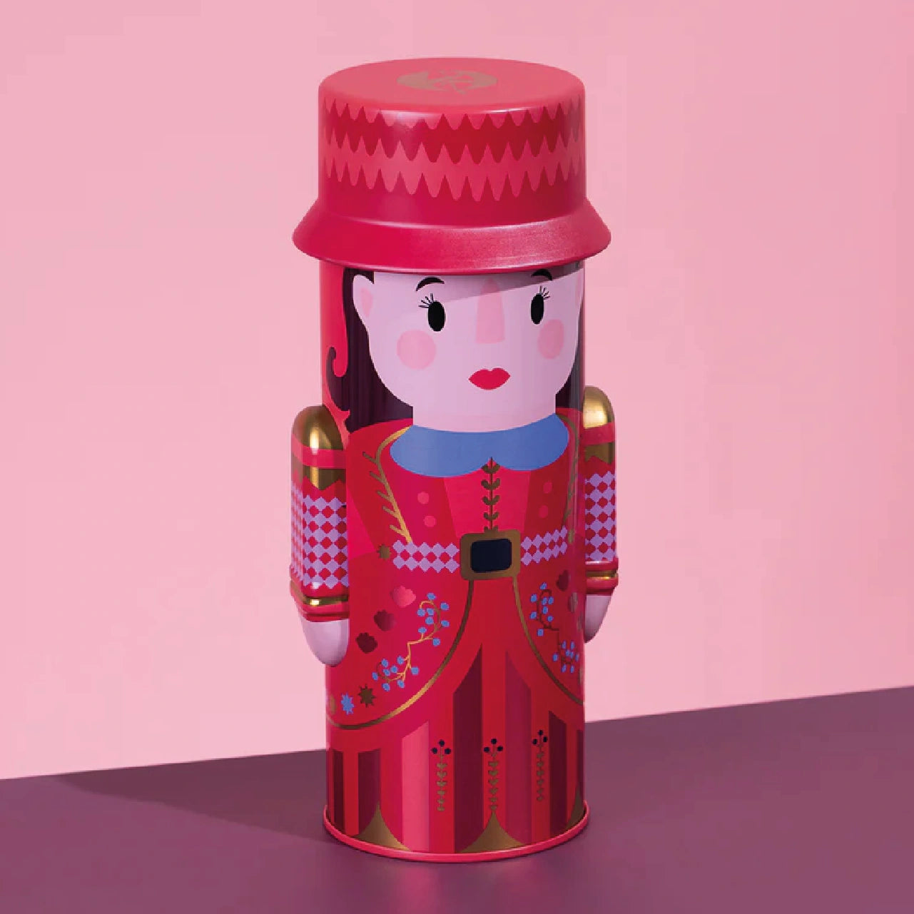 Tin Nutcracker Buenas Noches 24 Teabags