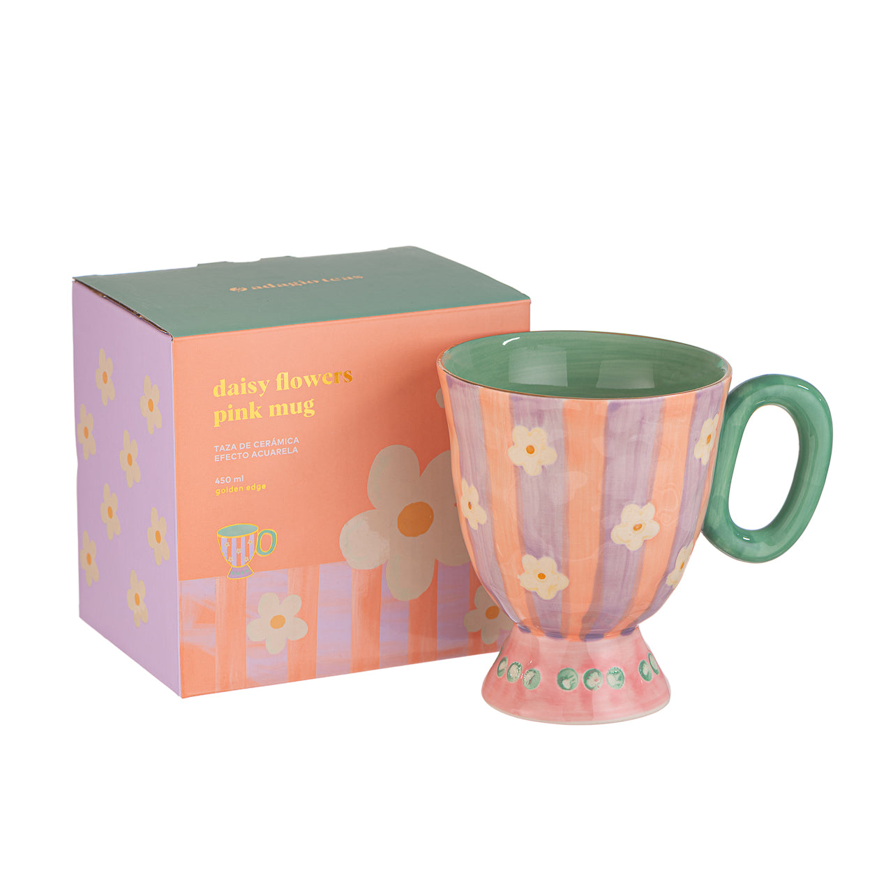 Taza Cerámica Diseño Rosada