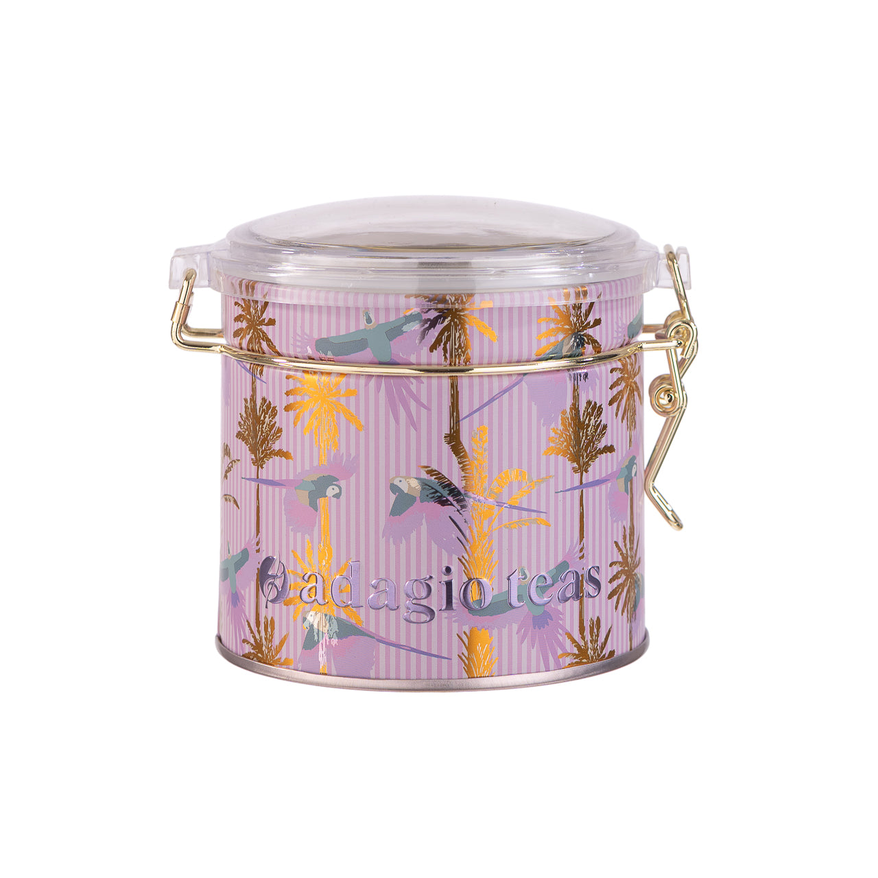 Tarro Chico Tropical Palm Leaves