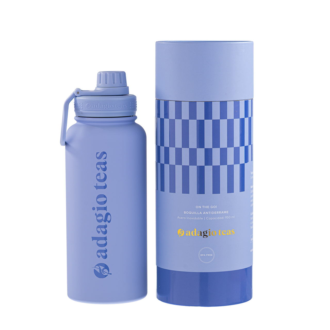 Botella Azul Jacinto 950 ml