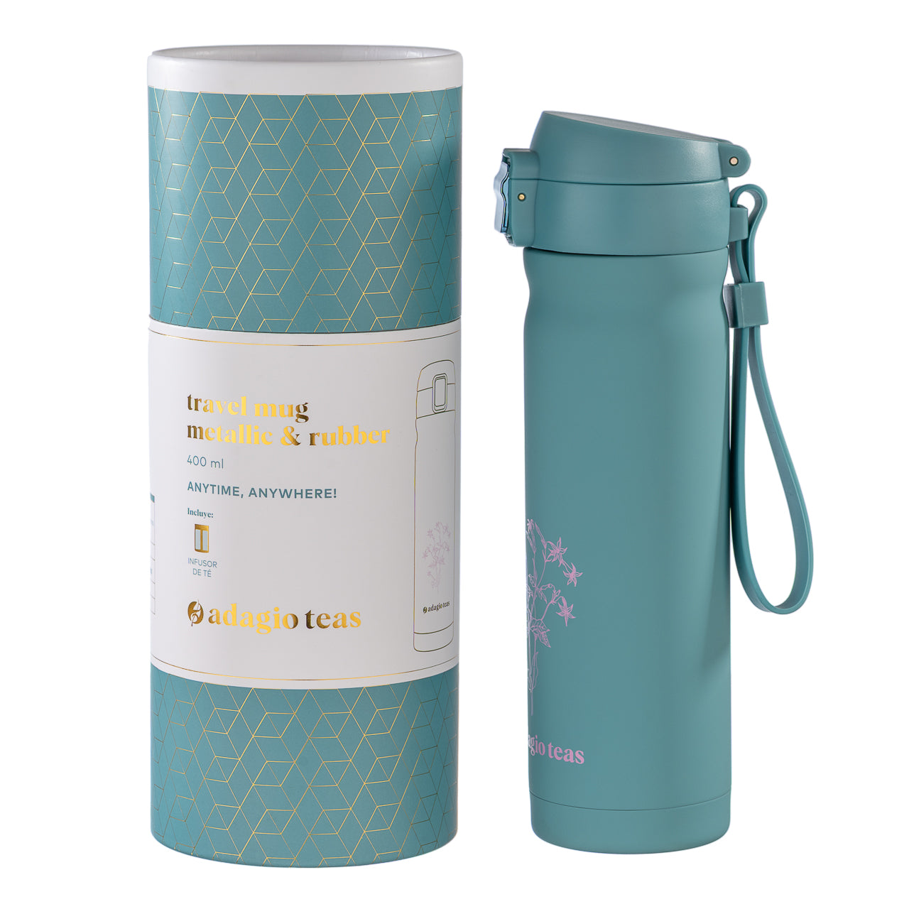 Travel Mug Petrol Green