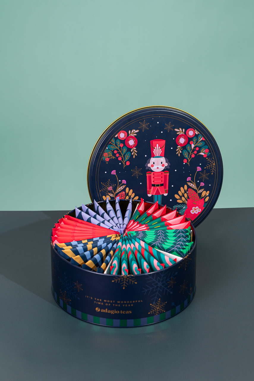 Caja Redonda 36 Teabags Navidad