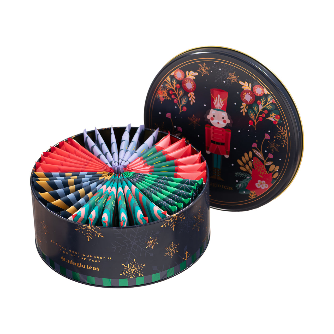 Caja Redonda 36 Teabags Navidad