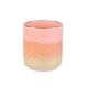 Vaso Cerámica Watercolor Rosado