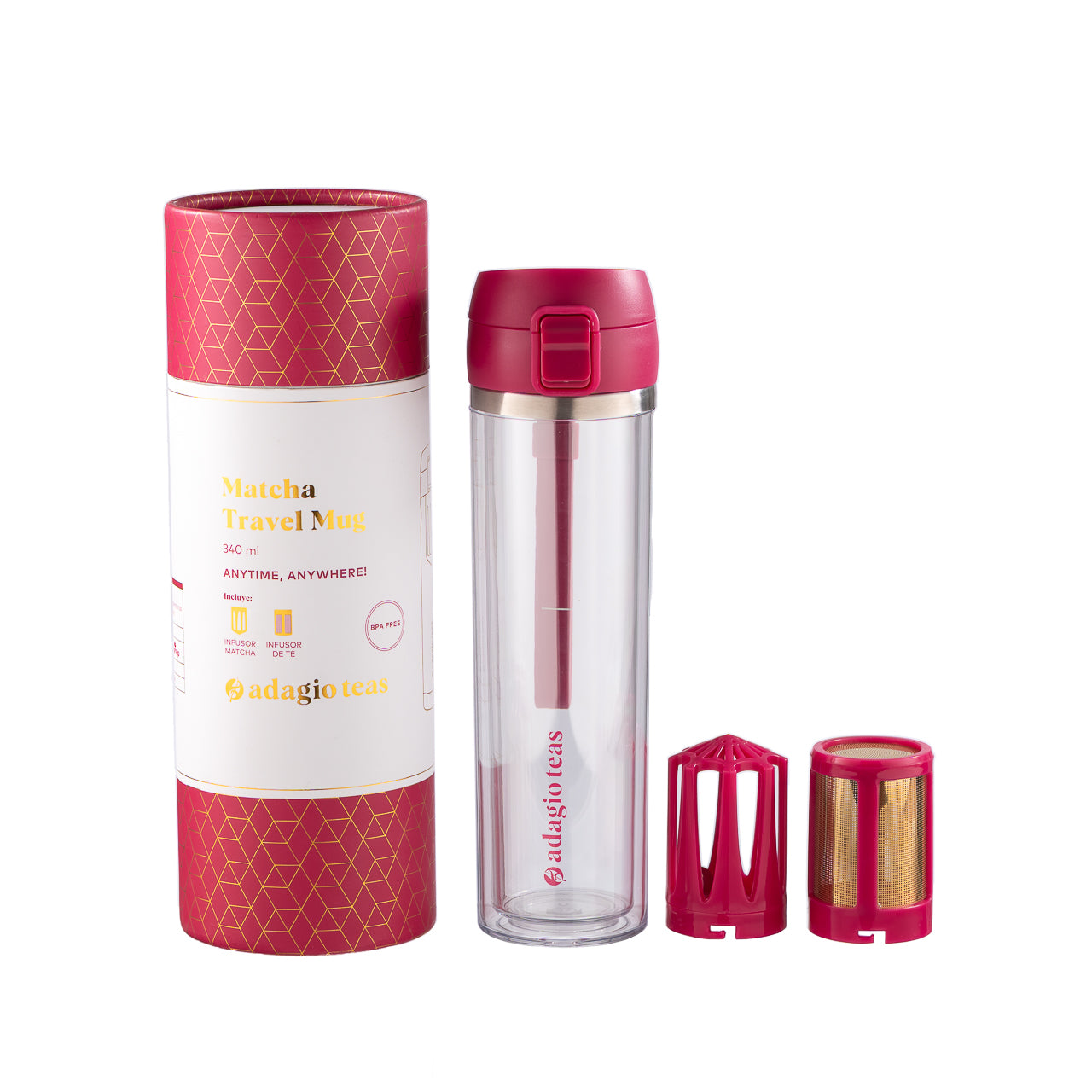 Matcha Travel Mug Burdeo