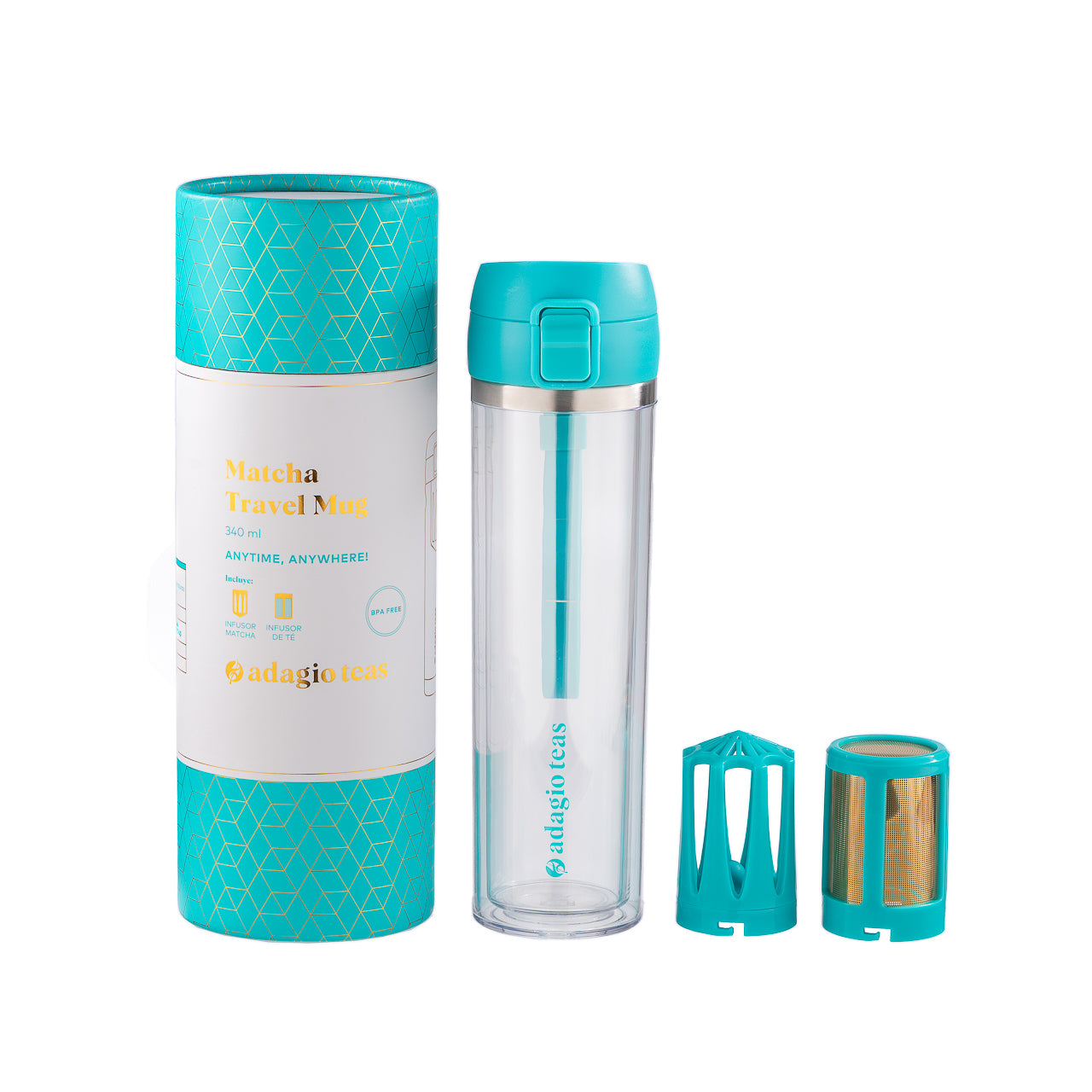 Matcha Travel Mug Turquesa