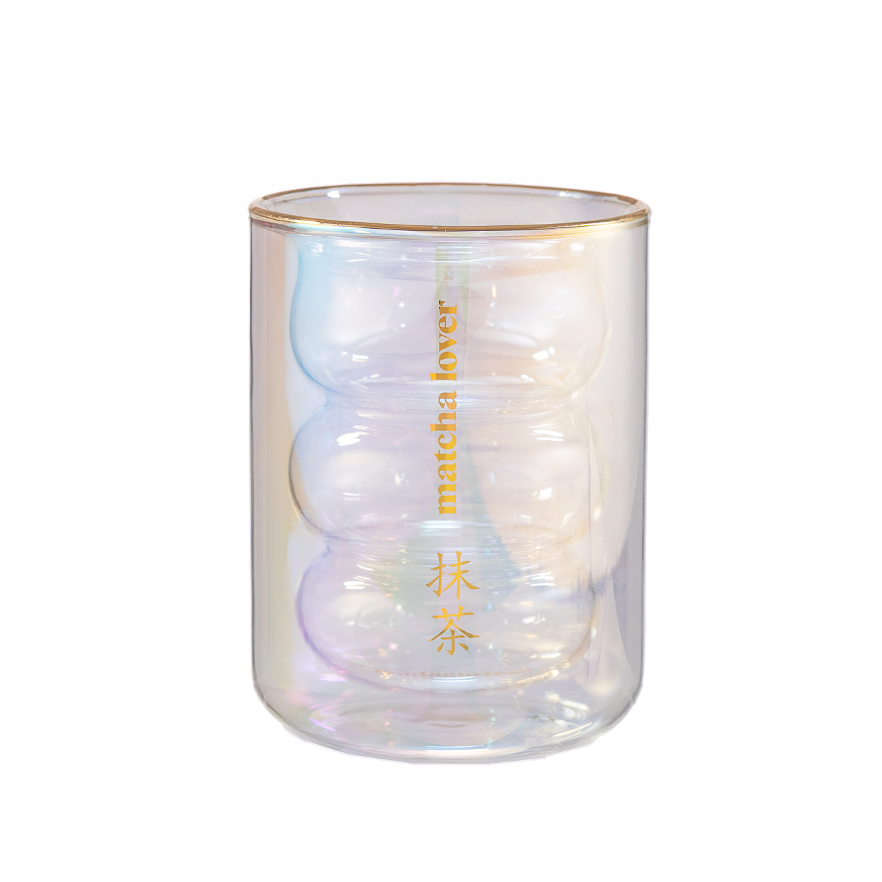 Vaso Doble Vidrio Matcha Lover