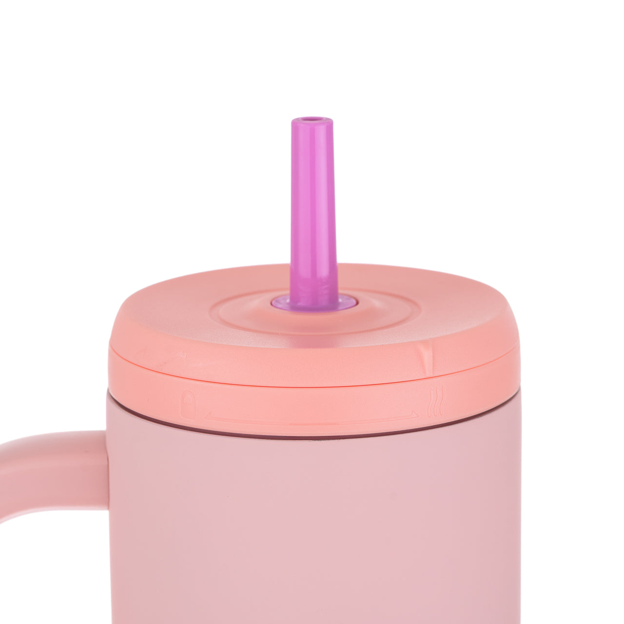Straw Tumbler Rosado