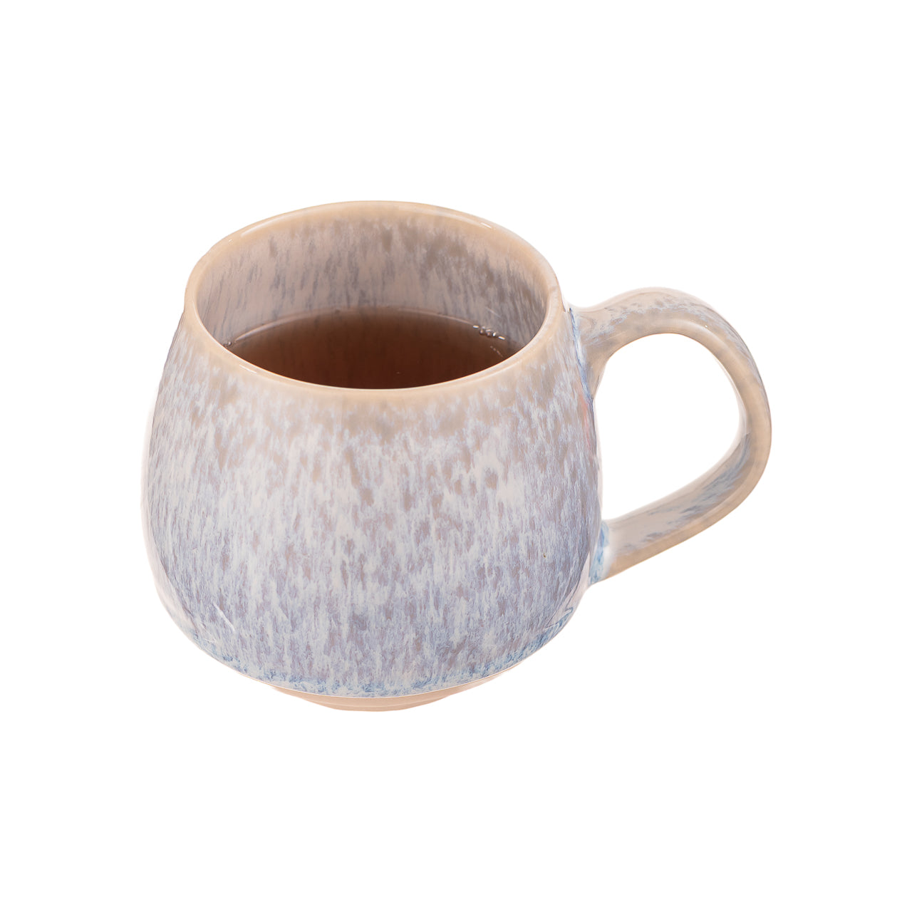 Taza Cerámica Acuarela Azul