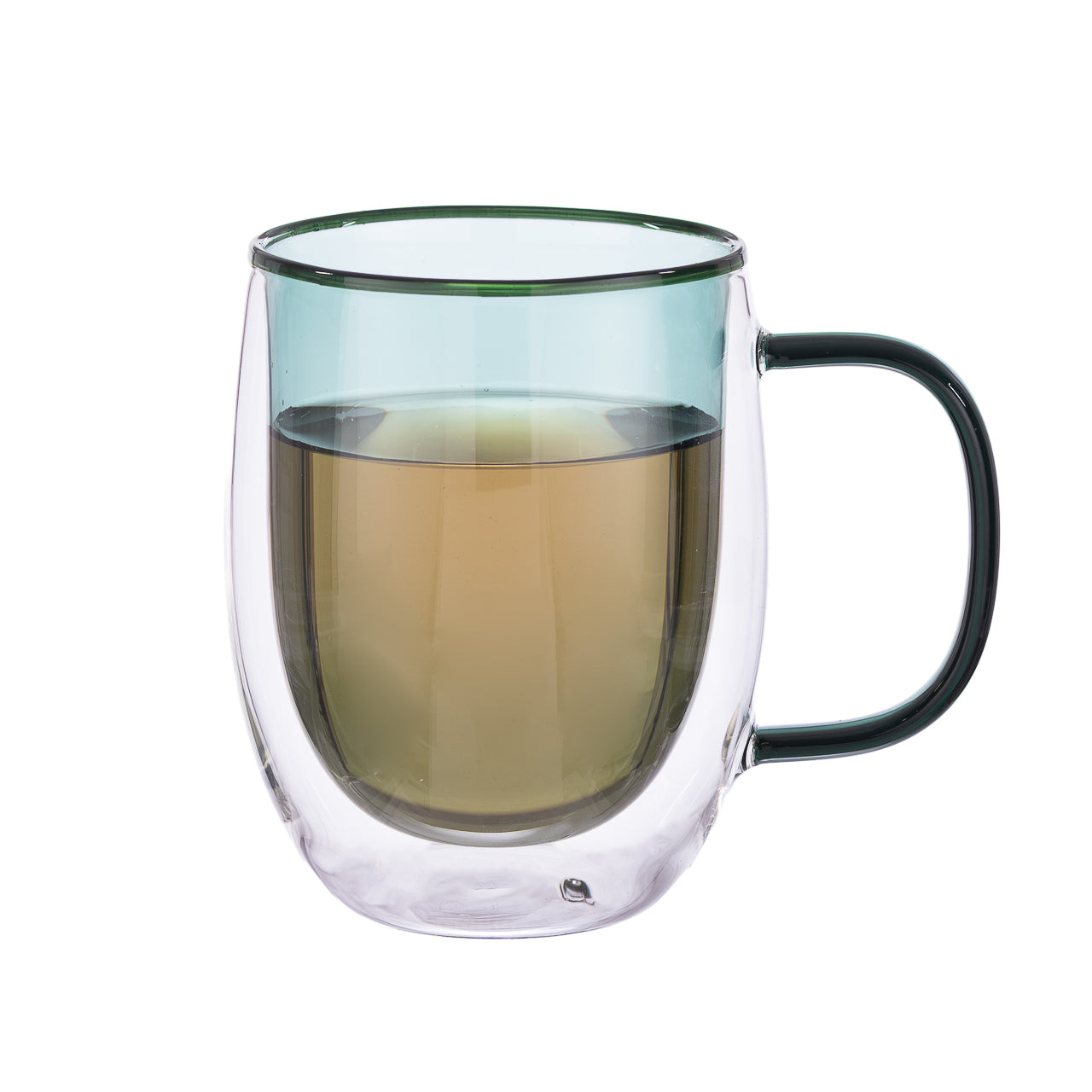 Taza Doble Vidrio Green