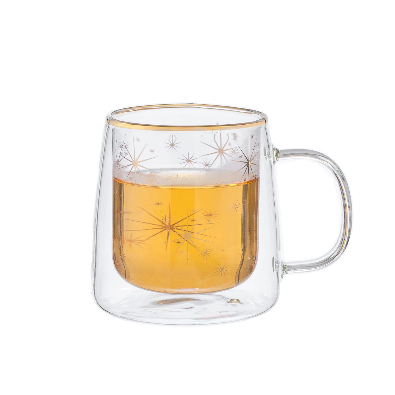 Taza Doble Vidrio Starlights