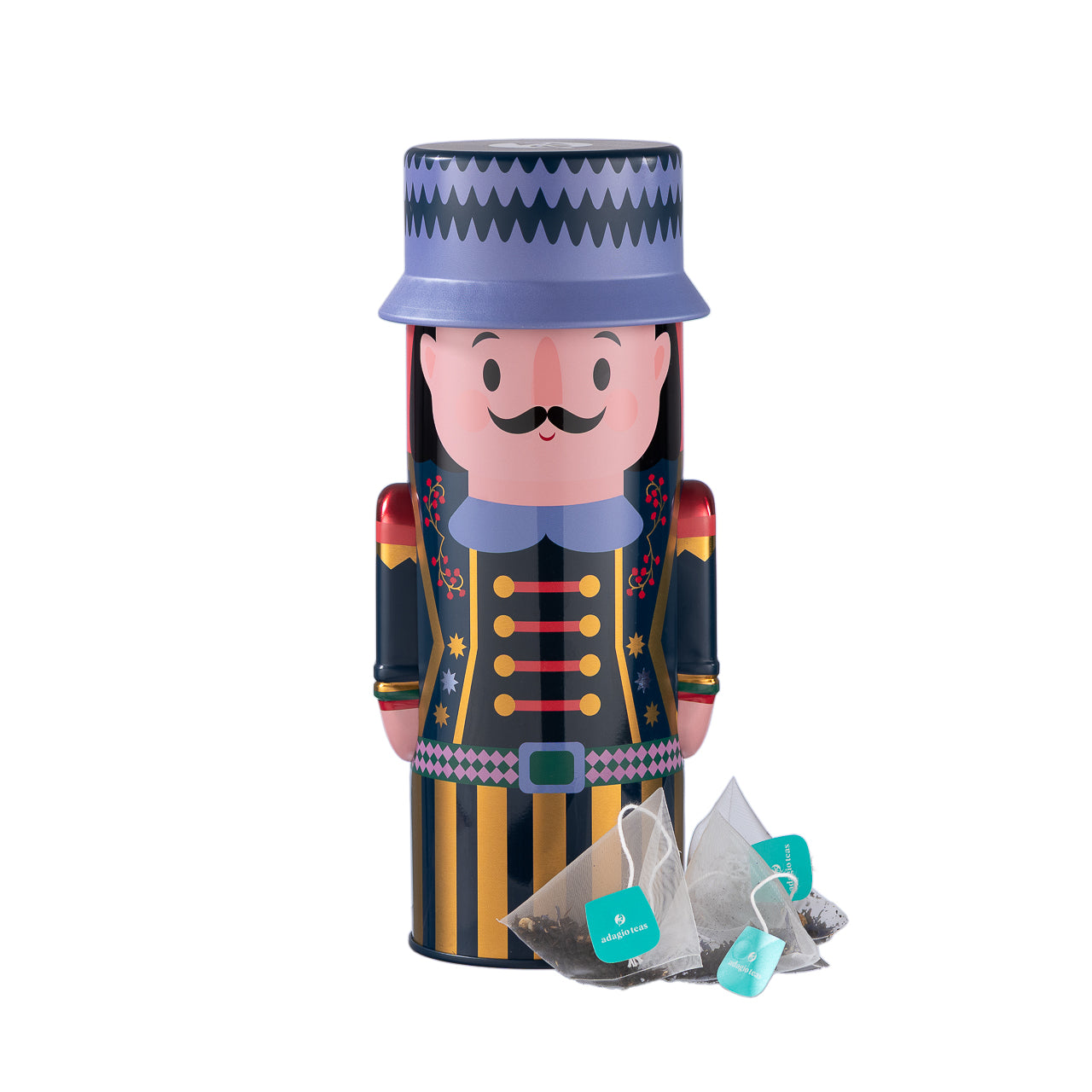 Tin Nutcracker Earl Grey Bravo 24 Teabags