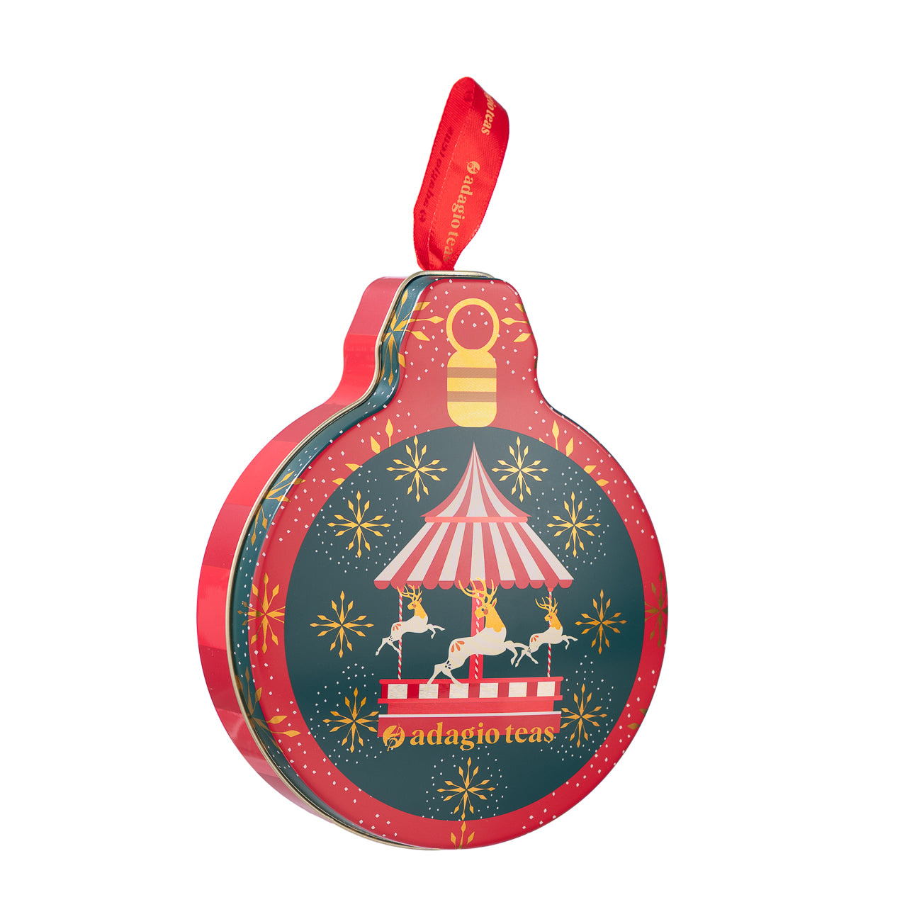 Pelota Verde Frambuesa Navidad 10 Teabags