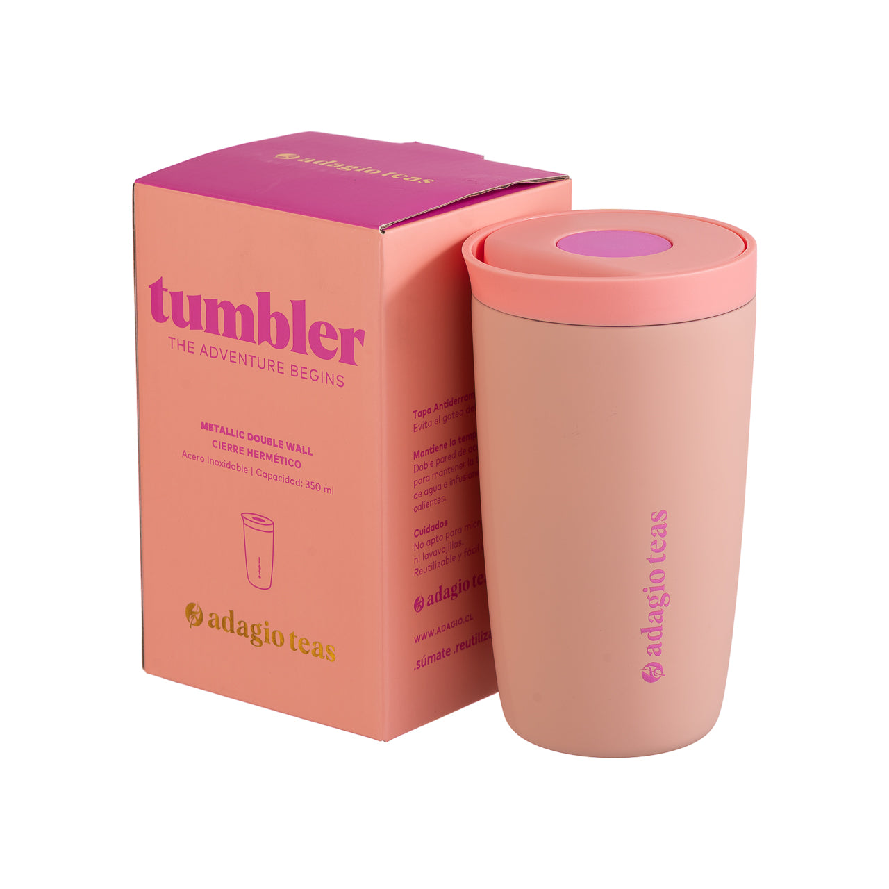 Tumbler Adventure Rosado