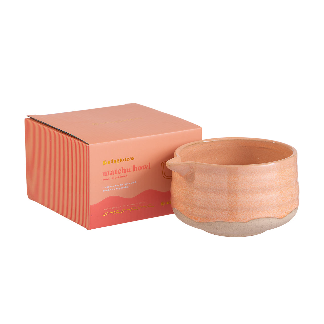 Matcha Bowl Cerámica Peach