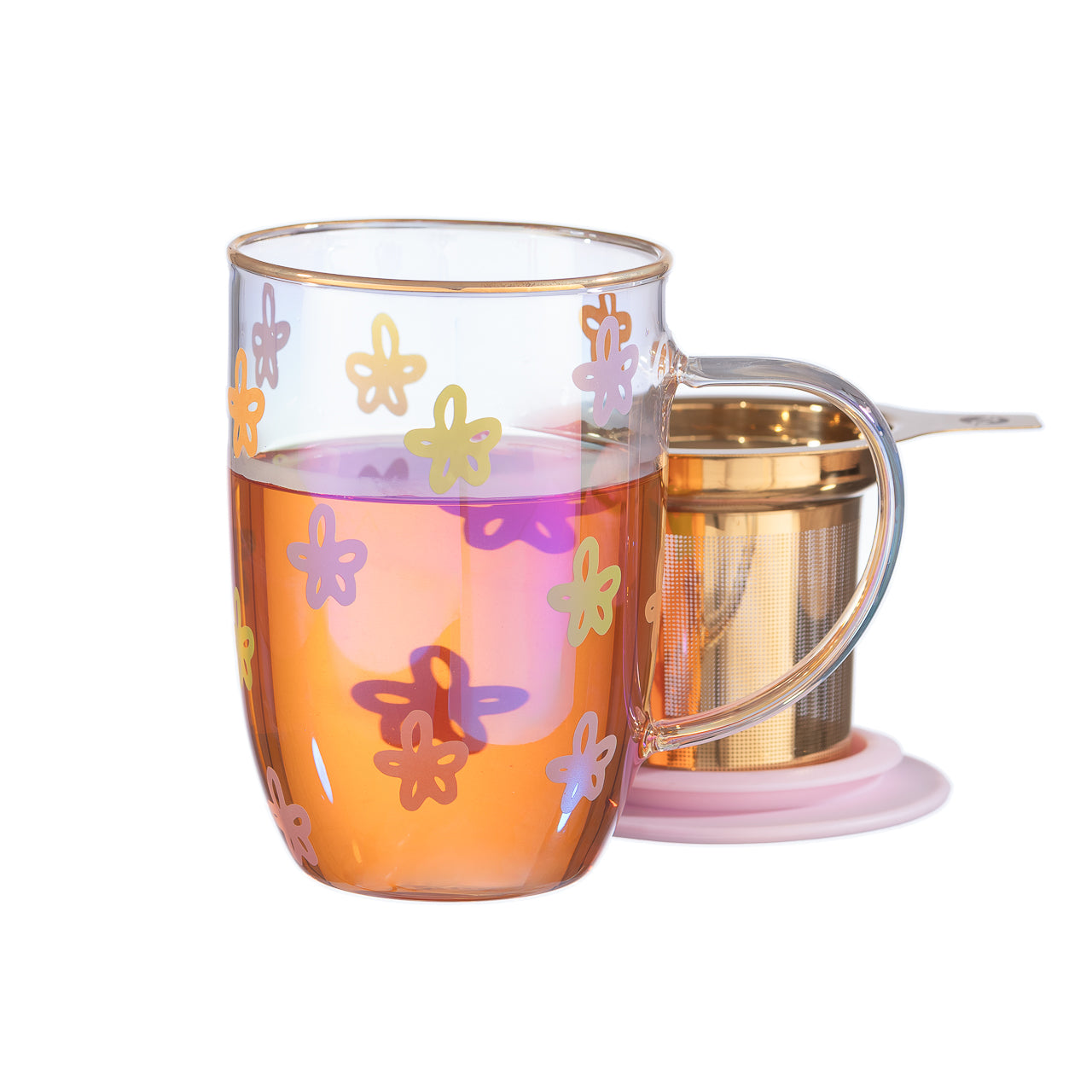 Mug Bhoro Design Flowers Iridescent