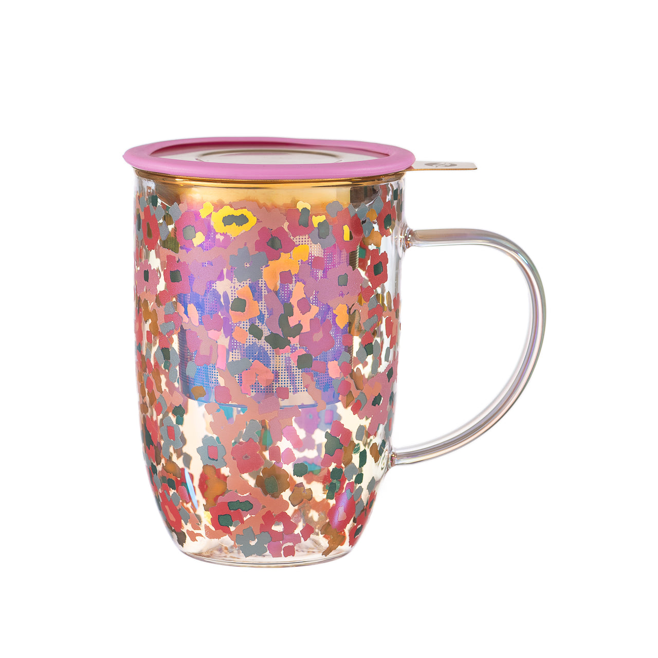 Mug Bhoro Color Flowers Iridescent