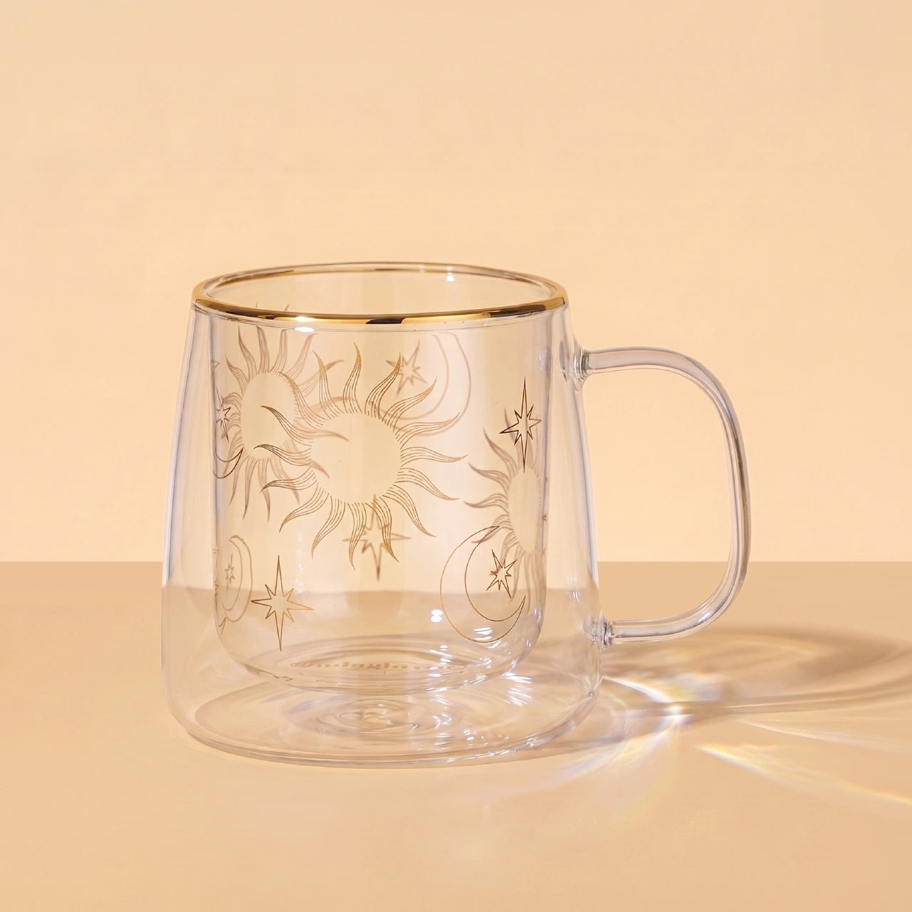 Taza Doble Vidrio Esoteric