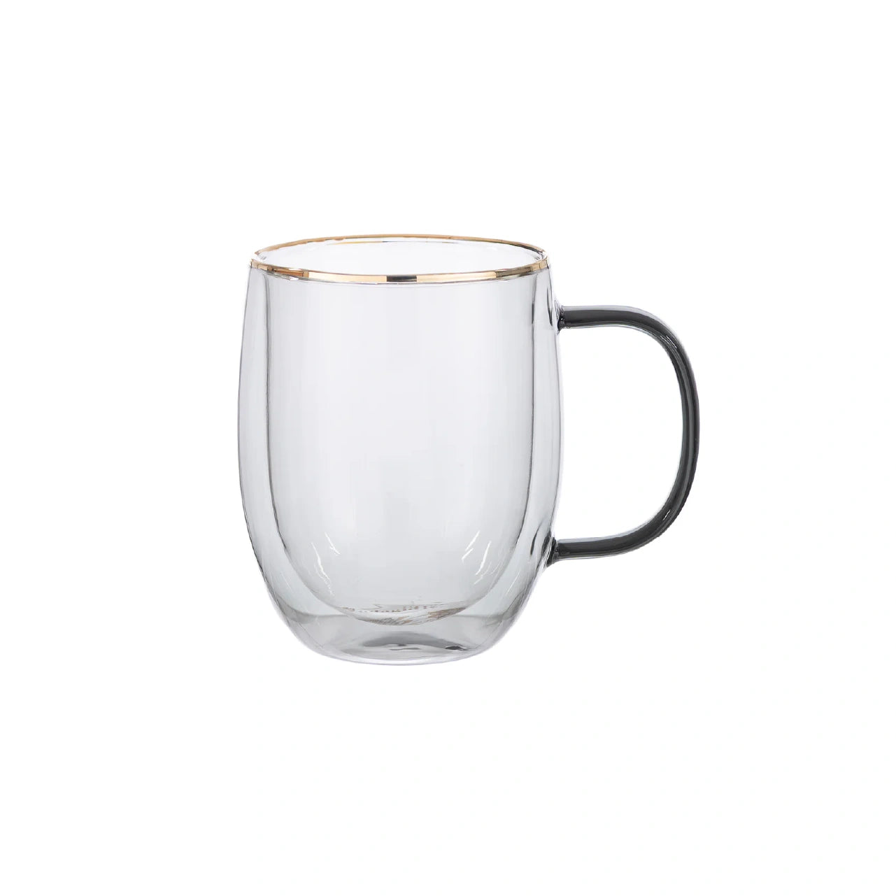 Taza Doble Vidrio Black