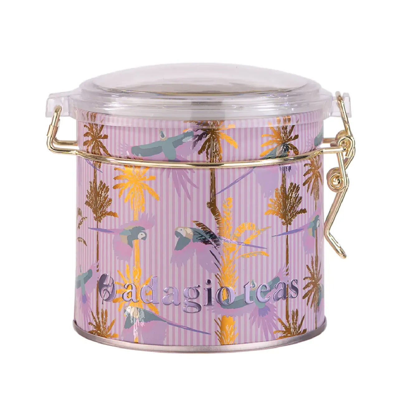 Tarro Chico Tropical Palm Leaves