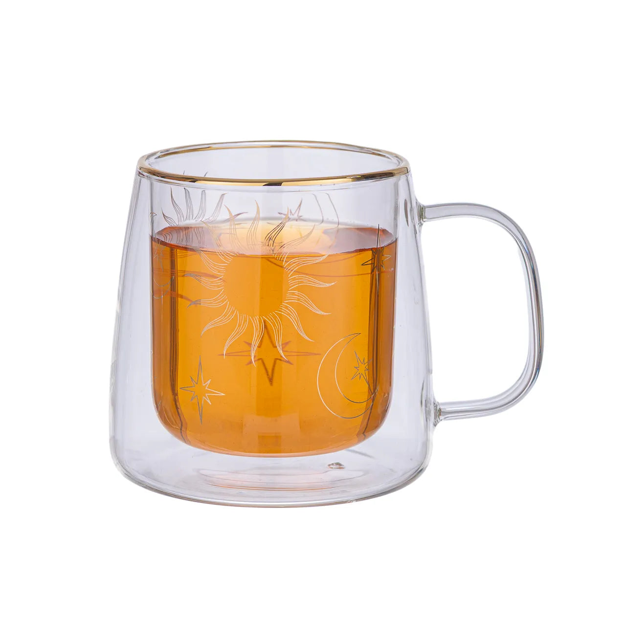 Taza Doble Vidrio Esoteric