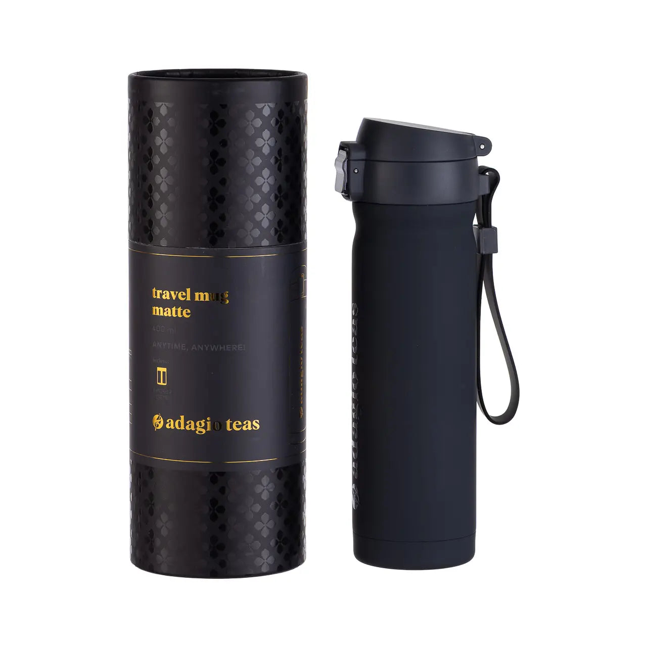 Travel Mug Black & Graphite