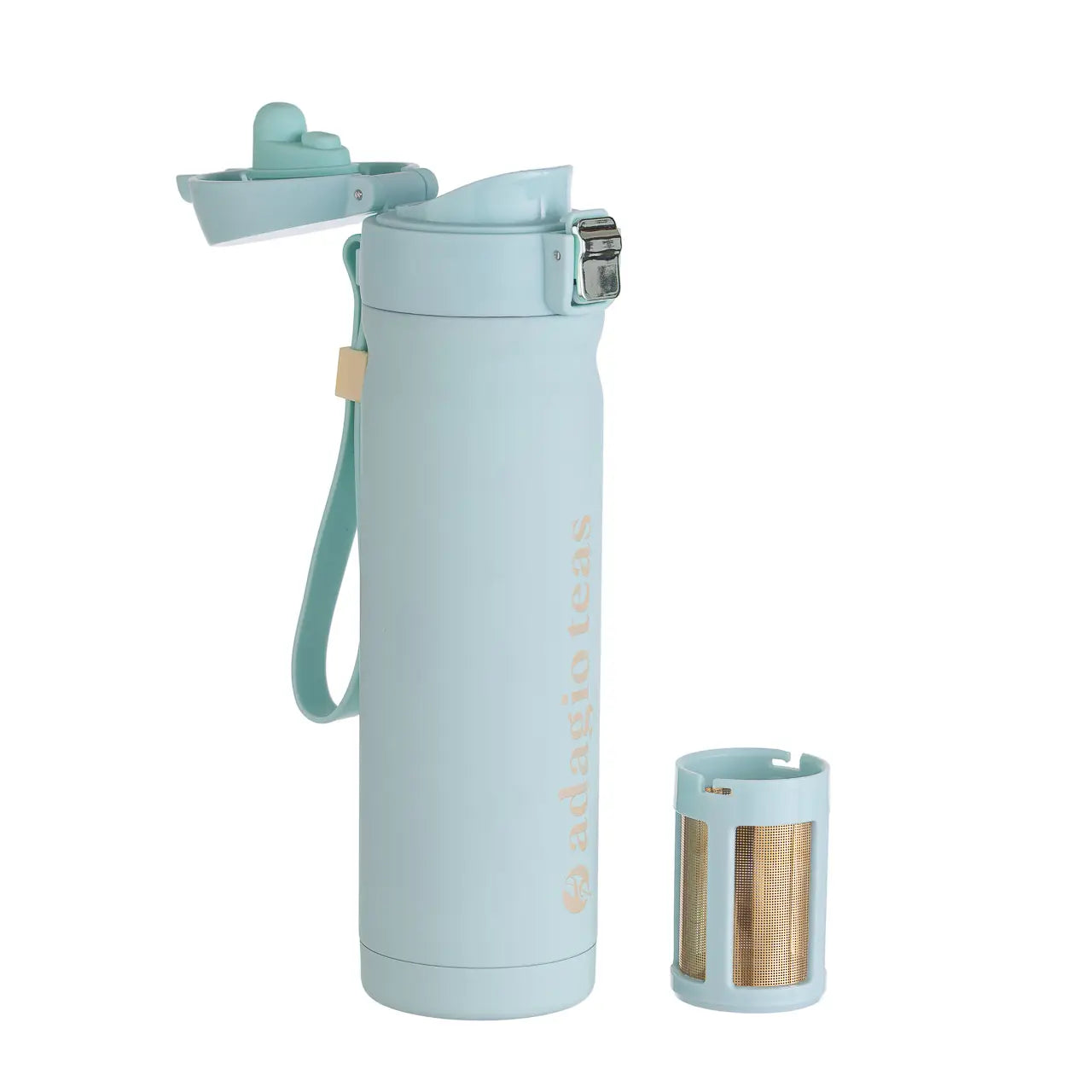 Travel Mug Mint & Yellow