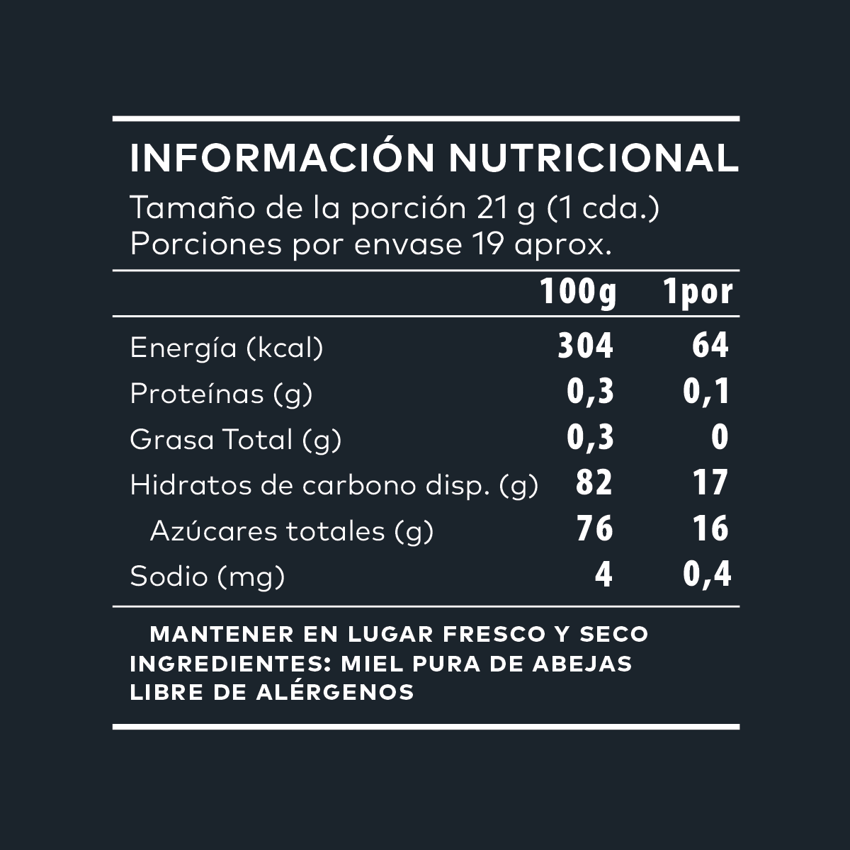 Miel de Montaña Orgánica
