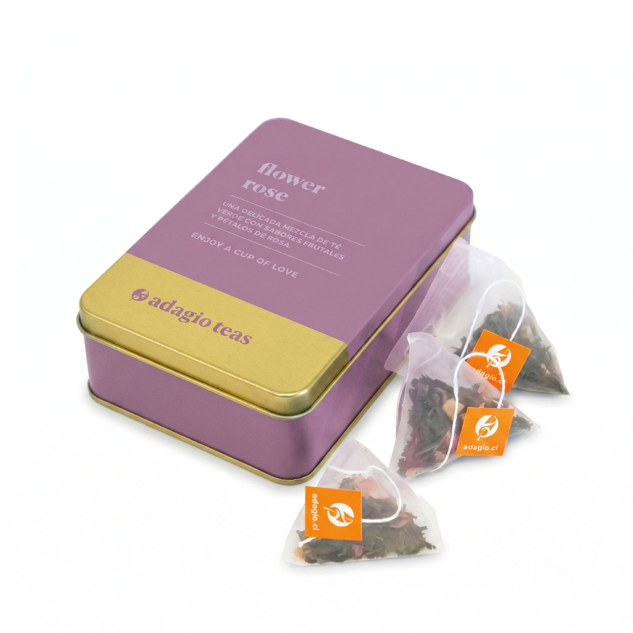 Caja 10 Teabags Flower Rose