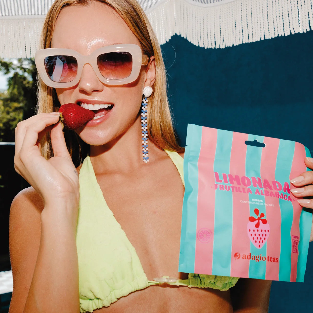 Limonada Frutilla Albahaca 100 grs