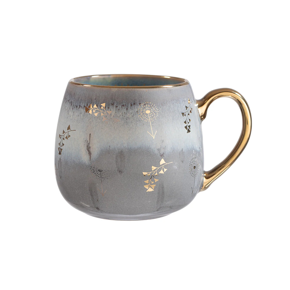 Taza Cerámica Blue Flowers