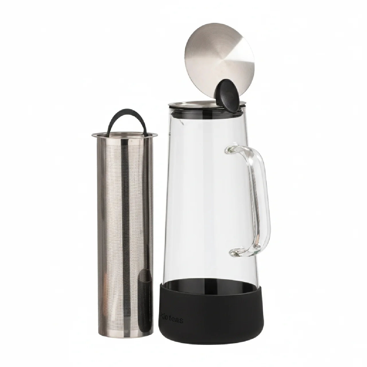 Silicone Tea Maker Black 1.3 L