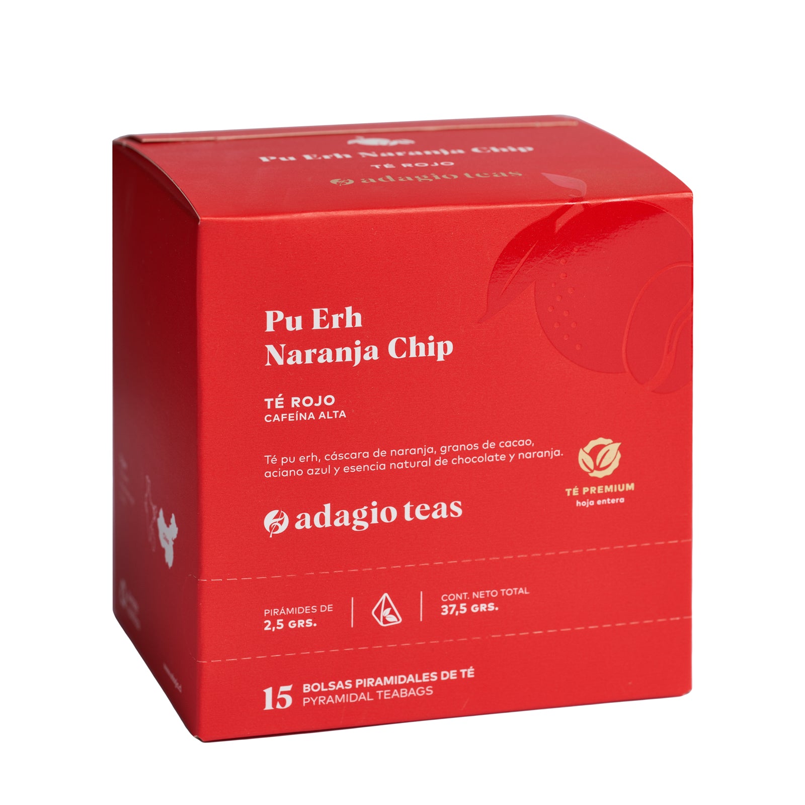 Caja 15 teabags Pu Erh Naranja Chip