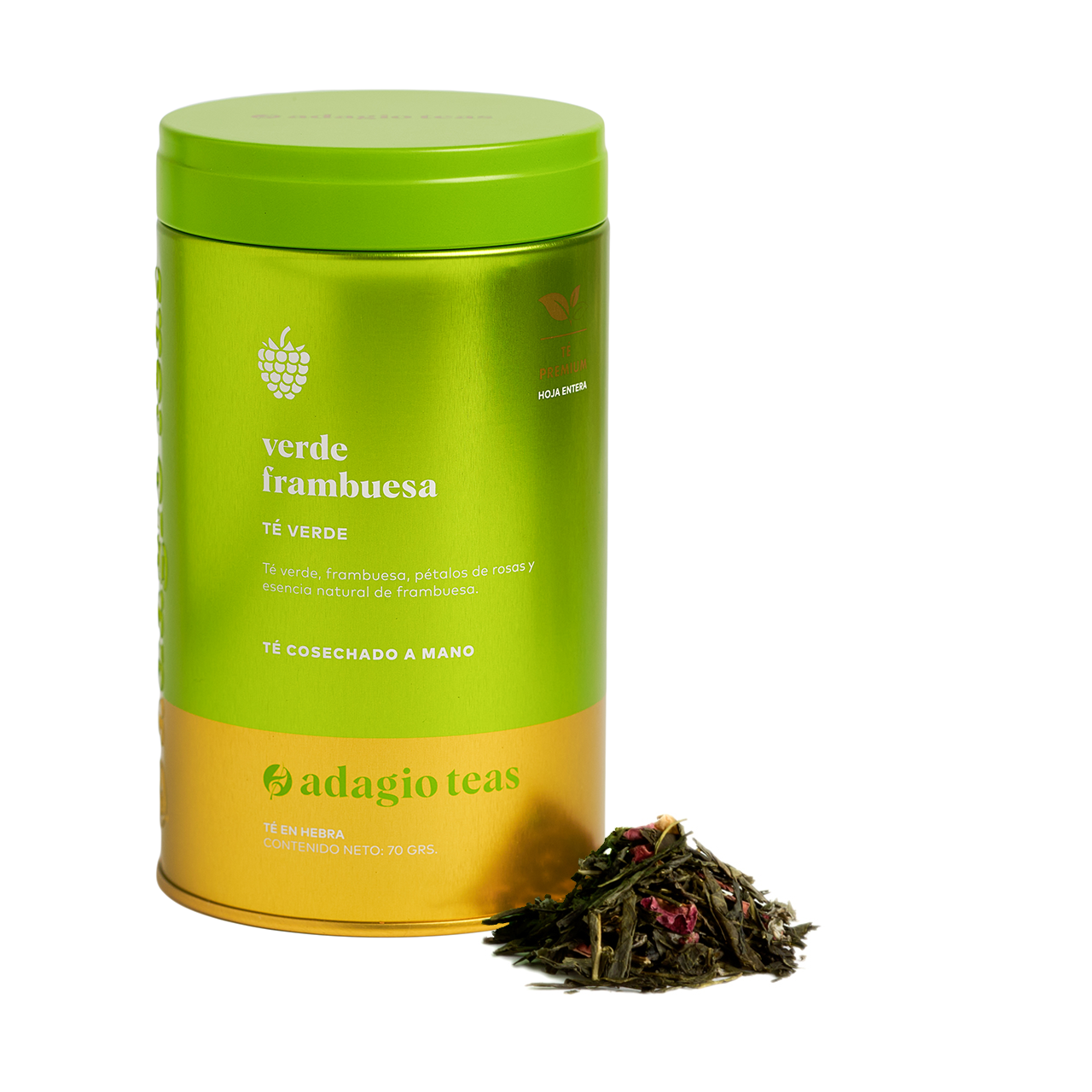 Verde Frambuesa Tin