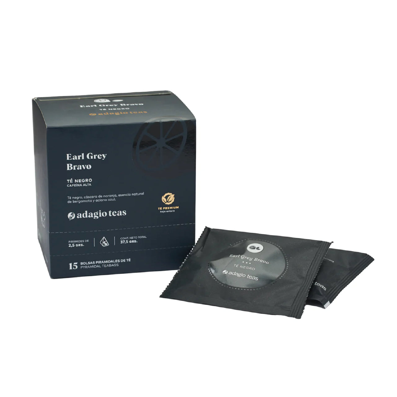 Caja 15 teabags Earl Grey Bravo