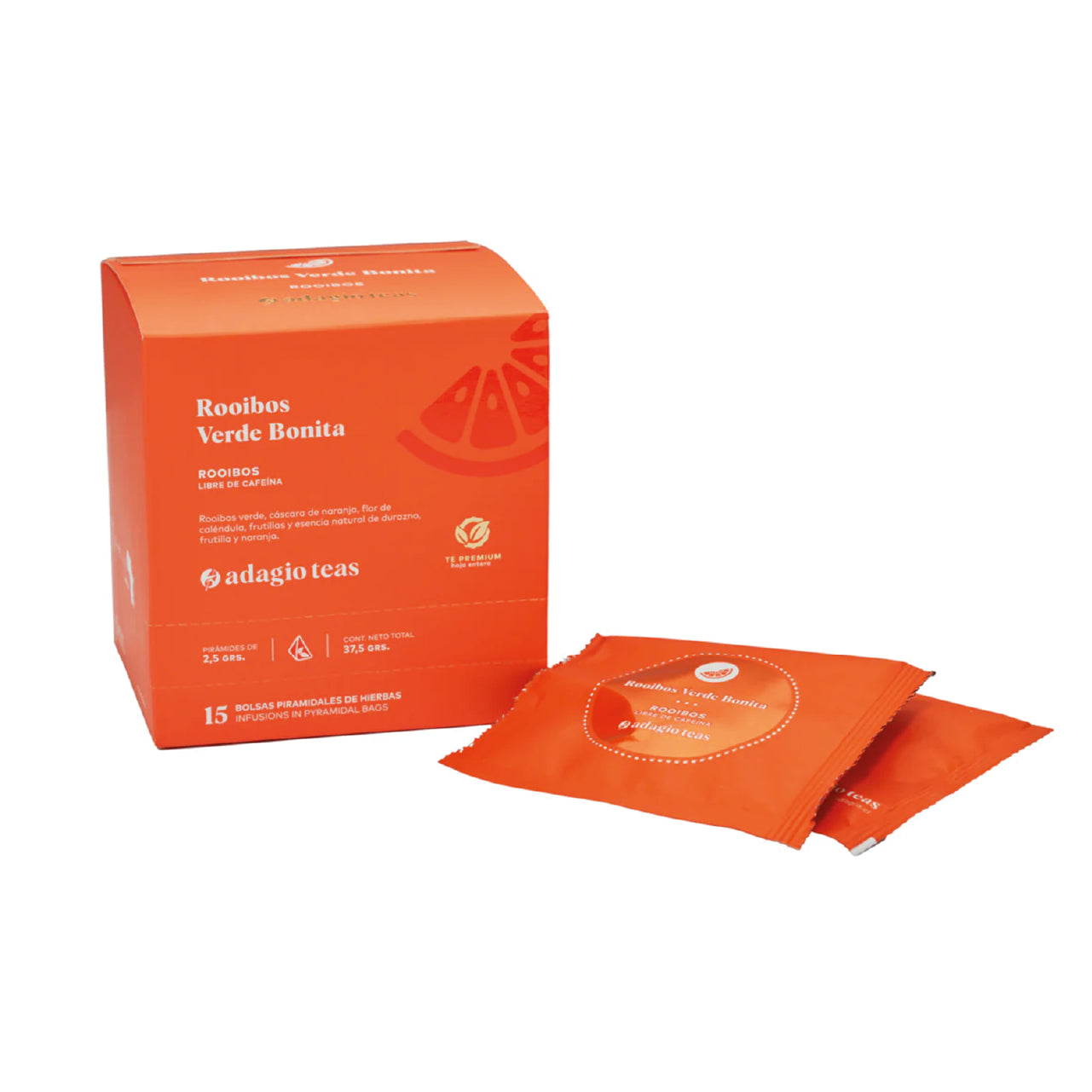 Caja 15 teabags Rooibos Verde Bonita