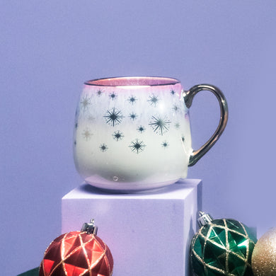 Taza Cerámica Lilac Navidad