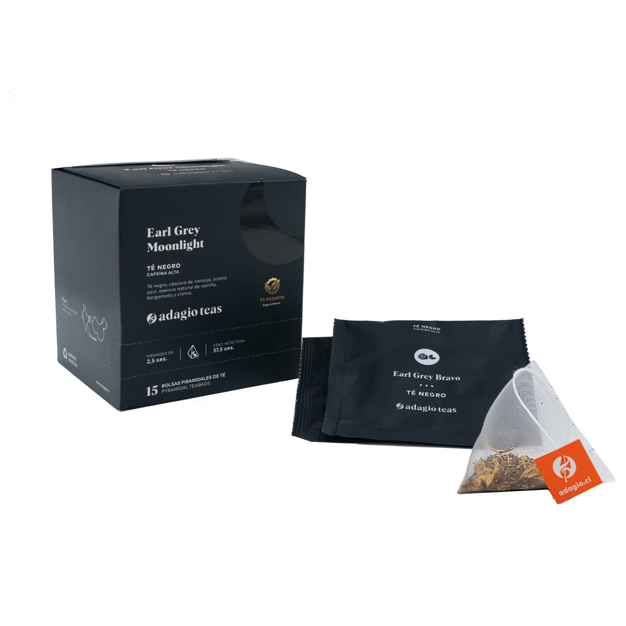 Caja 15 teabags Earl Grey Moonlight