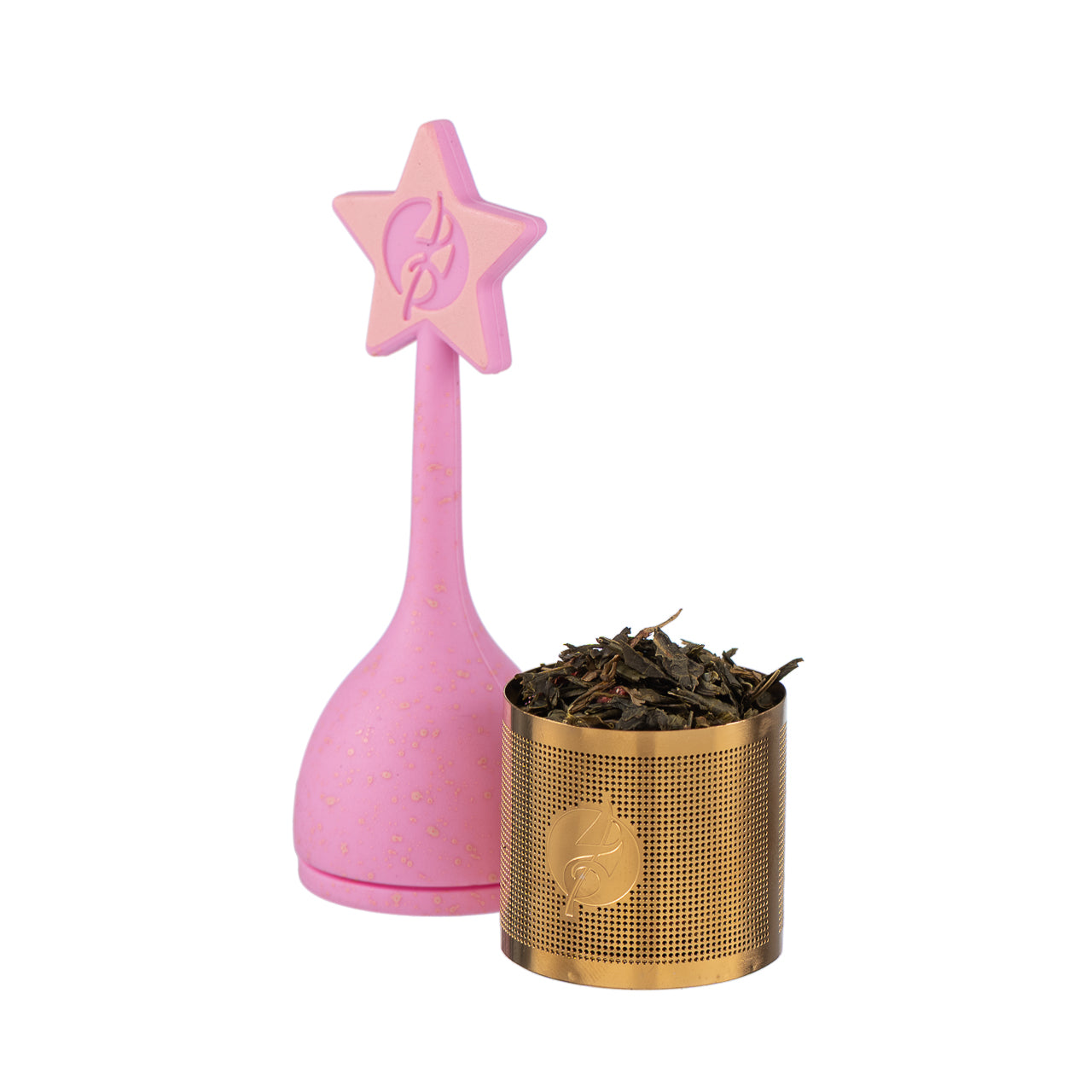 Infusor de Goma Estrella Rosada