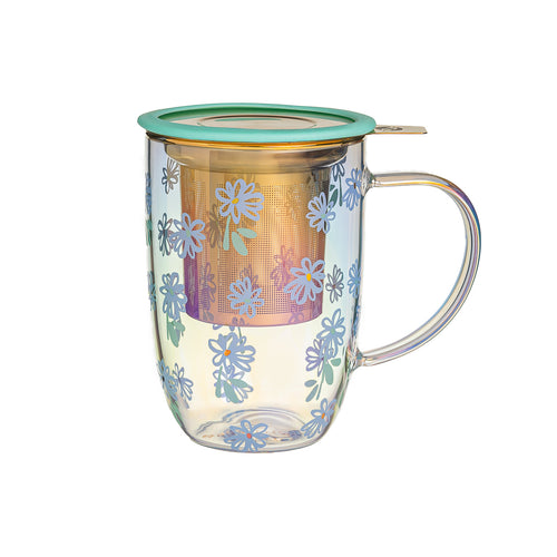 Mug Bhoro Organic Flowers Iridescent