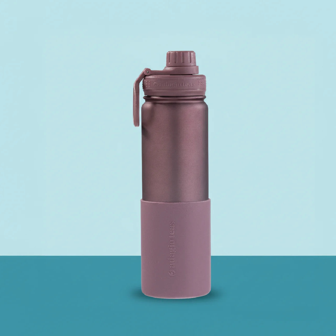 Botella Malva Silicona 650 ml