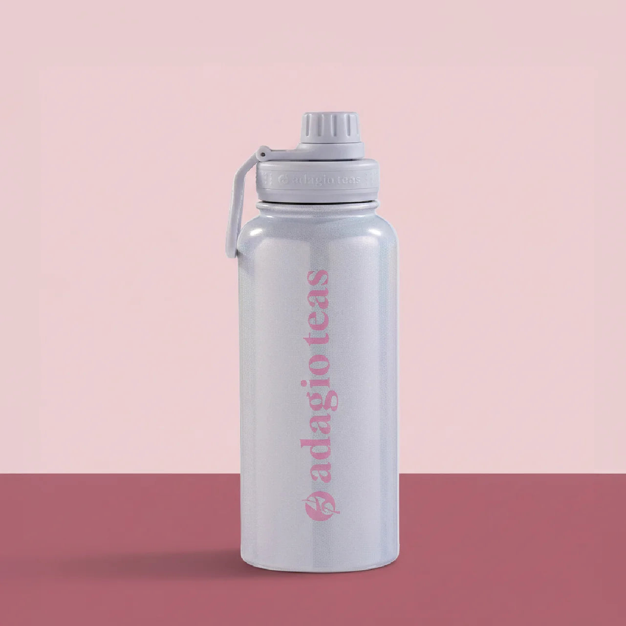 Botella Blanca Glitter 950 ml