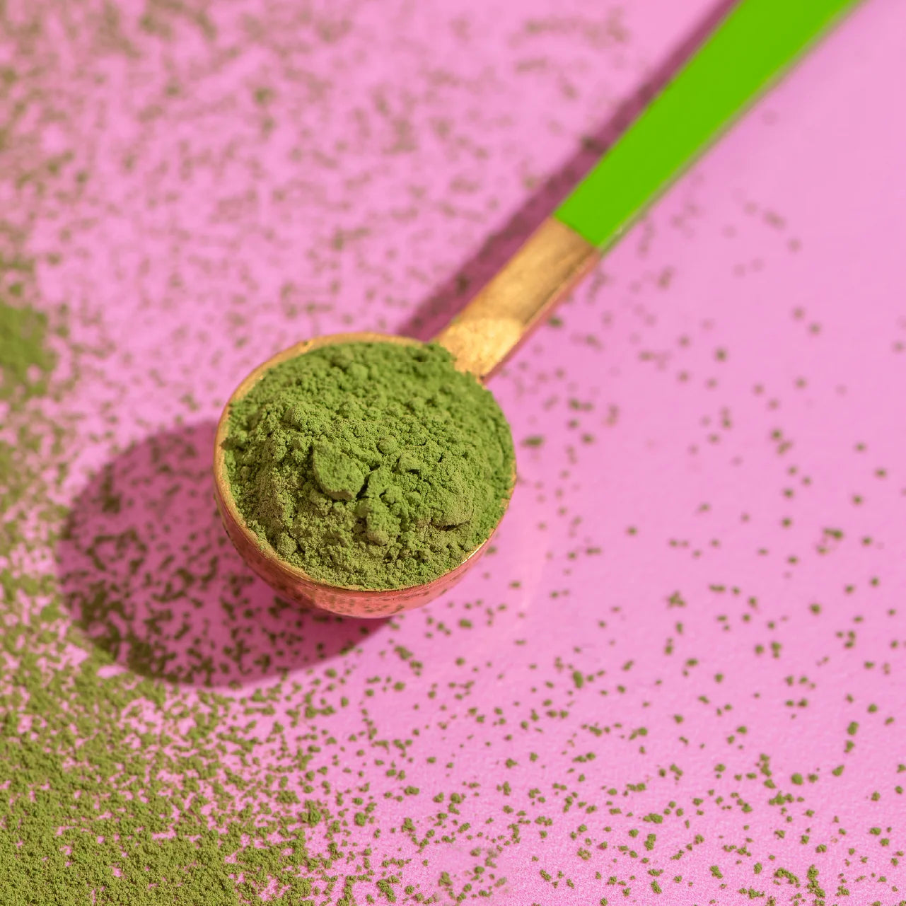 Cuchara Matcha Gold Green