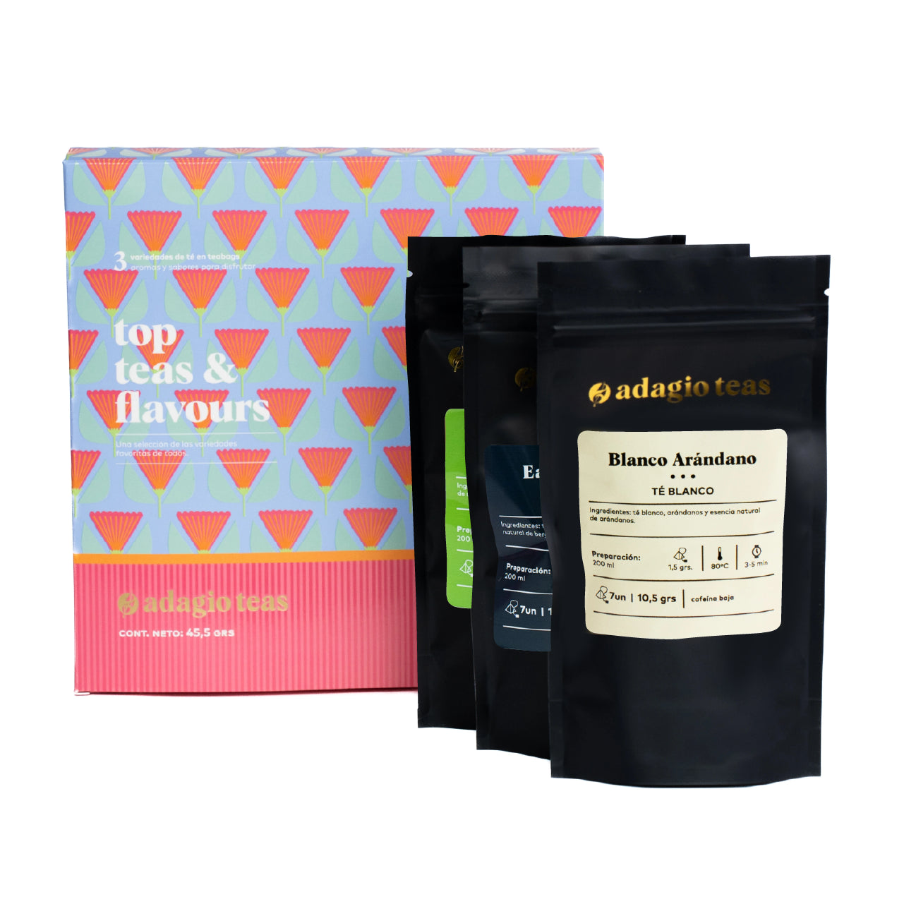 Pack 21 Teabags Top Teas & Flavours