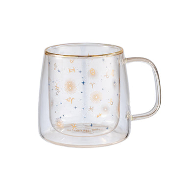 Taza Doble Vidrio Zodiac & Astrology